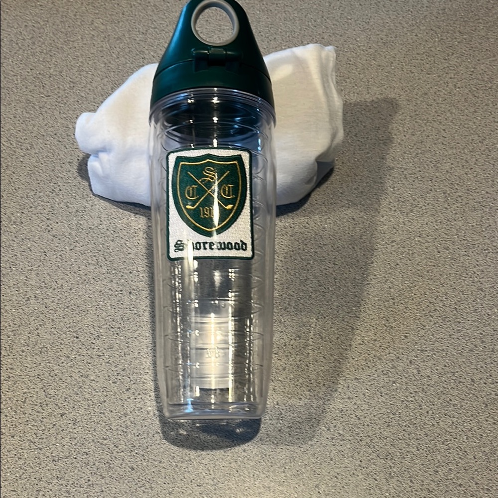Tervis Clear Tumbler with Green and Gold Emblem Shorewood Pro Shop - Picture 2 of 7